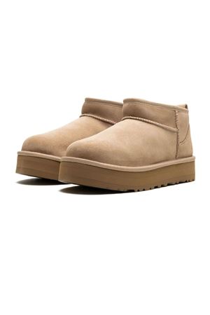 beige leather ankle-boots UGG KIDS | 1157791KSAN